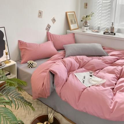 91家纺网 家纺一手货源 找家纺 (总) 衿成 2025新款AB版亲肤磨毛四件套