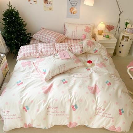 91家纺网 家纺一手货源 找家纺 （总）昔可家纺 2023新款圣诞系列全棉四件套