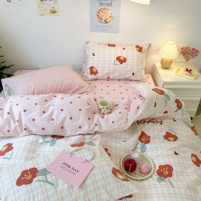 91家纺网 家纺一手货源 找家纺 （总）昔可家纺 2023新款圣诞系列全棉四件套