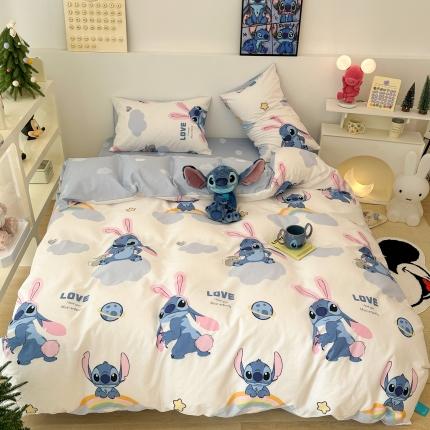 91家纺网 家纺一手货源 找家纺 （总）昔可家纺 2023新款迪士尼系列全棉四件套