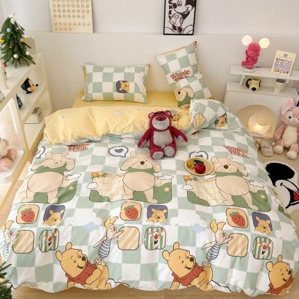 91家纺网 家纺一手货源 找家纺 （总）昔可家纺 2023新款迪士尼系列全棉四件套