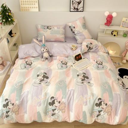 91家纺网 家纺一手货源 找家纺 （总）昔可家纺 2023新款迪士尼系列全棉四件套