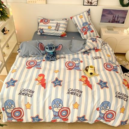 91家纺网 家纺一手货源 找家纺 （总）昔可家纺 2023新款迪士尼系列全棉四件套