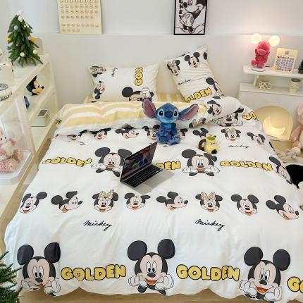 91家纺网 家纺一手货源 找家纺 （总）昔可家纺 2023新款迪士尼系列全棉四件套