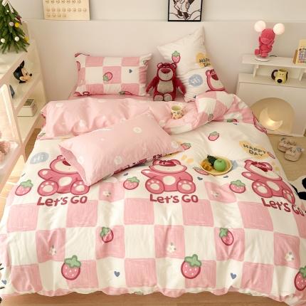 91家纺网 家纺一手货源 找家纺 （总）昔可家纺 2023新款迪士尼系列全棉四件套