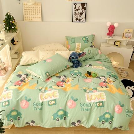 91家纺网 家纺一手货源 找家纺 （总）昔可家纺 2023新款迪士尼系列全棉四件套