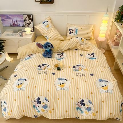 91家纺网 家纺一手货源 找家纺 （总）昔可家纺 2023新款迪士尼系列全棉四件套