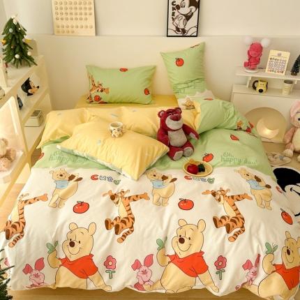 91家纺网 家纺一手货源 找家纺 （总）昔可家纺 2023新款迪士尼系列全棉四件套