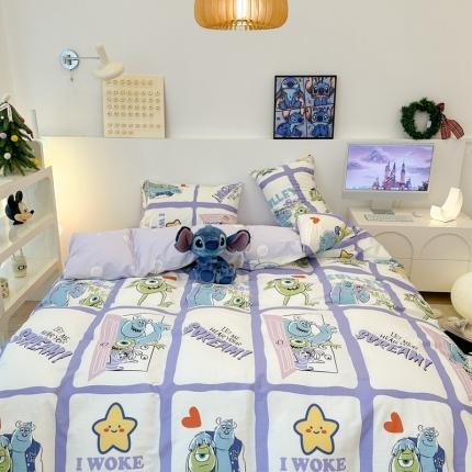 91家纺网 家纺一手货源 找家纺 （总）昔可家纺 2023新款迪士尼系列全棉四件套