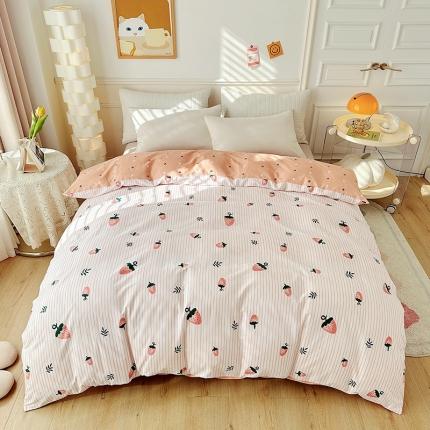 91家纺网 家纺一手货源 找家纺 卡普家居 2025新款全棉13070单品被套 阿华田