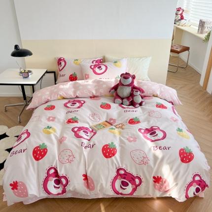 91家纺网 家纺一手货源 找家纺 （总）柚子YOUTH 2023新款40支13372全棉迪士尼系列四件套