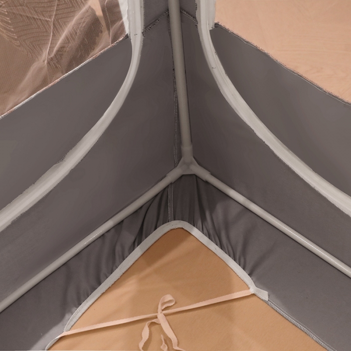 91家纺网 家纺一手货源 找家纺 千逸虹 2024新款防尘坐床回底蚊帐 优梦-星灰