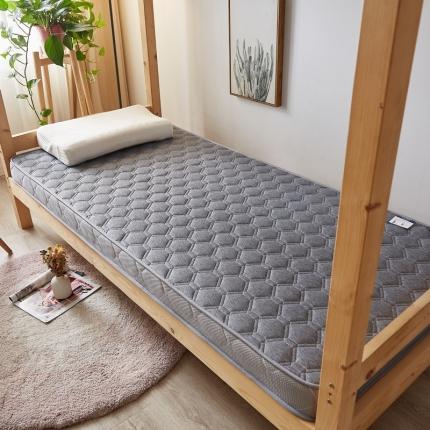 91家纺网 家纺一手货源 找家纺 （总）祁恋婷 2023新款针织棉提花立体乳胶学生床垫【床垫遮盖物】