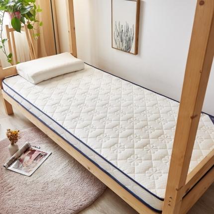 91家纺网 家纺一手货源 找家纺 （总）祁恋婷 2023新款针织棉提花立体乳胶学生床垫【床垫遮盖物】