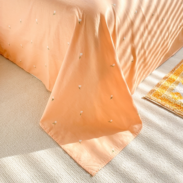 91家纺网 家纺一手货源 找家纺 呗旺鹿 2023新款13372全棉纯棉印花四件套直播款 玫瑰物语