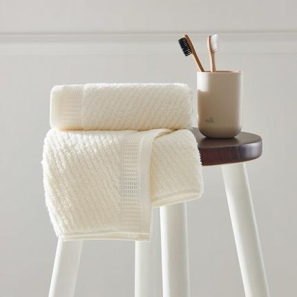 91家纺网 家纺一手货源 找家纺 安力森/诚臻酒店用品 2023新款维纳斯毛巾35*78 米白色