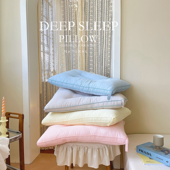 91家纺网 家纺一手货源 找家纺 （总）伟邦 2023新款马卡龙水洗护颈枕