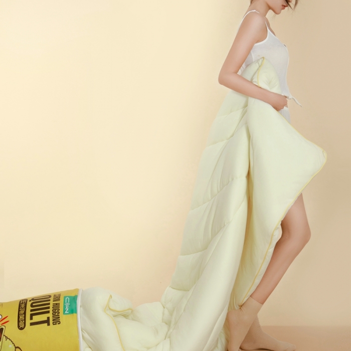 91家纺网 家纺一手货源 找家纺 卡姿家纺 2023新款玉米泡芙被