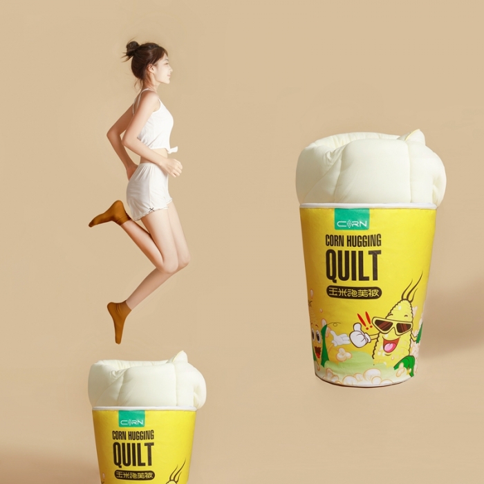 91家纺网 家纺一手货源 找家纺 卡姿家纺 2023新款玉米泡芙被