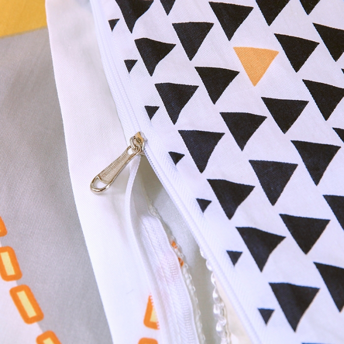 91家纺网 家纺一手货源 找家纺 拾物记 2023新款全棉喷气花卉条纹格子系列学生三件套 爱尔威