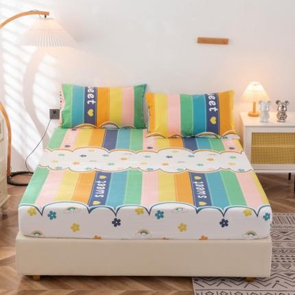 91家纺网 家纺一手货源 找家纺 （总）棉乐町 2025新款加厚全棉床笠床垫席梦思保护套