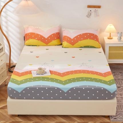 91家纺网 家纺一手货源 找家纺 （总）棉乐町 2025新款加厚全棉床笠床垫席梦思保护套