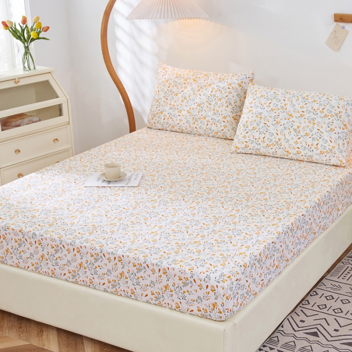 91家纺网 家纺一手货源 找家纺 棉乐町 2025新款加厚全棉床笠 金莎