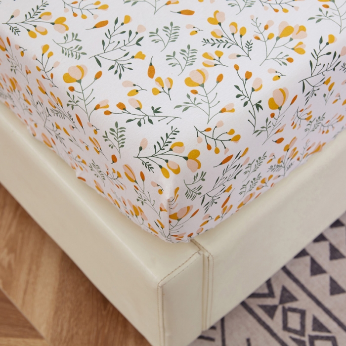 91家纺网 家纺一手货源 找家纺 棉乐町 2025新款加厚全棉床笠 金莎