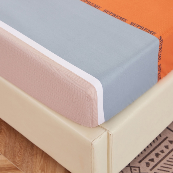 91家纺网 家纺一手货源 找家纺 棉乐町 2025新款加厚全棉床笠 漫步时光