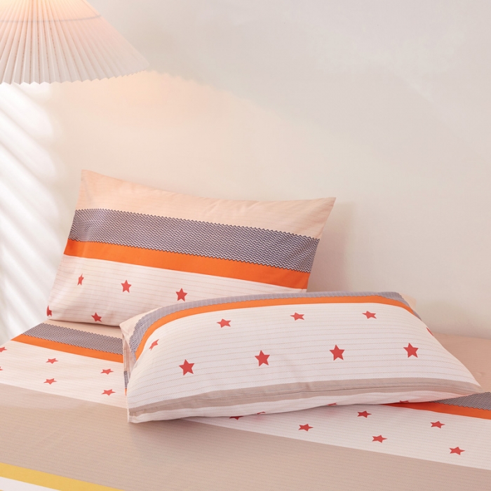 91家纺网 家纺一手货源 找家纺 棉乐町 2025新款加厚全棉床笠 漫步时光