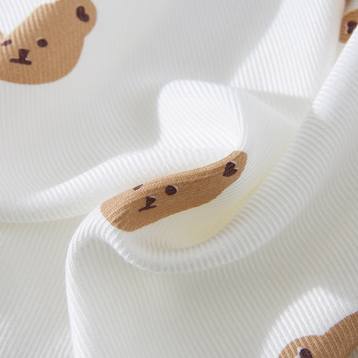 91家纺网 家纺一手货源 找家纺 首爱家纺 2025新款印花竹纤维午睡盖毯子空调毯沙发毯 熊嘟嘟