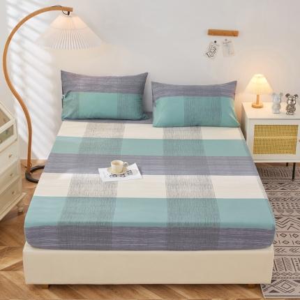 91家纺网 家纺一手货源 找家纺 首爱家纺 2025新款加厚全棉床笠床垫席梦思保护套 格调人生