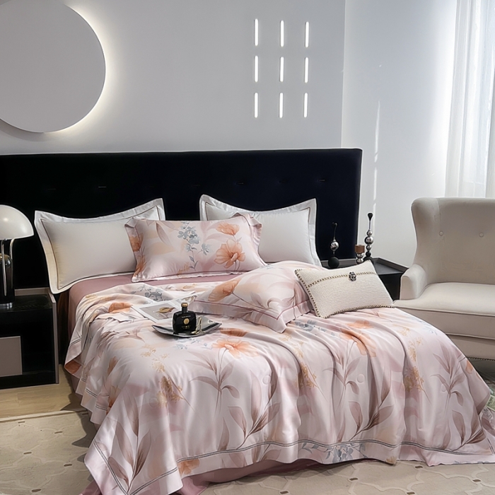 91家纺网 家纺一手货源 找家纺 娇逸家居 2024新款40天丝莫代尔镂空款夏凉被 琳琅