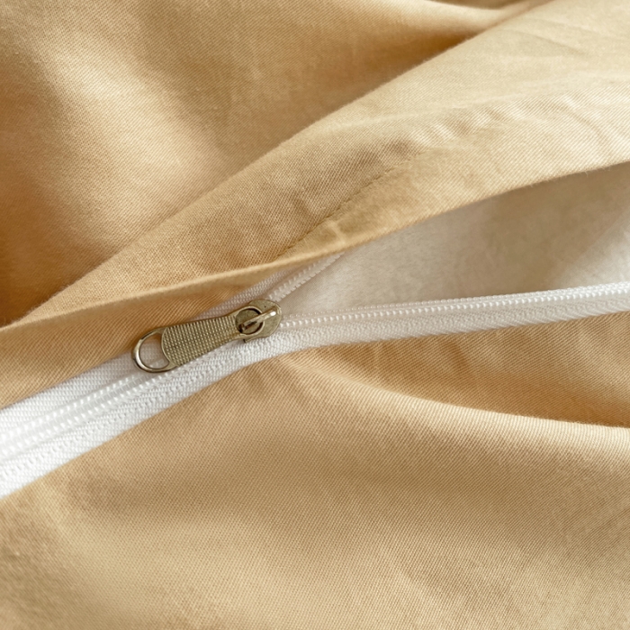 91家纺网 家纺一手货源 找家纺 娜娜 2023新款全棉水洗棉华夫格四件套 华夫格-橄榄绿