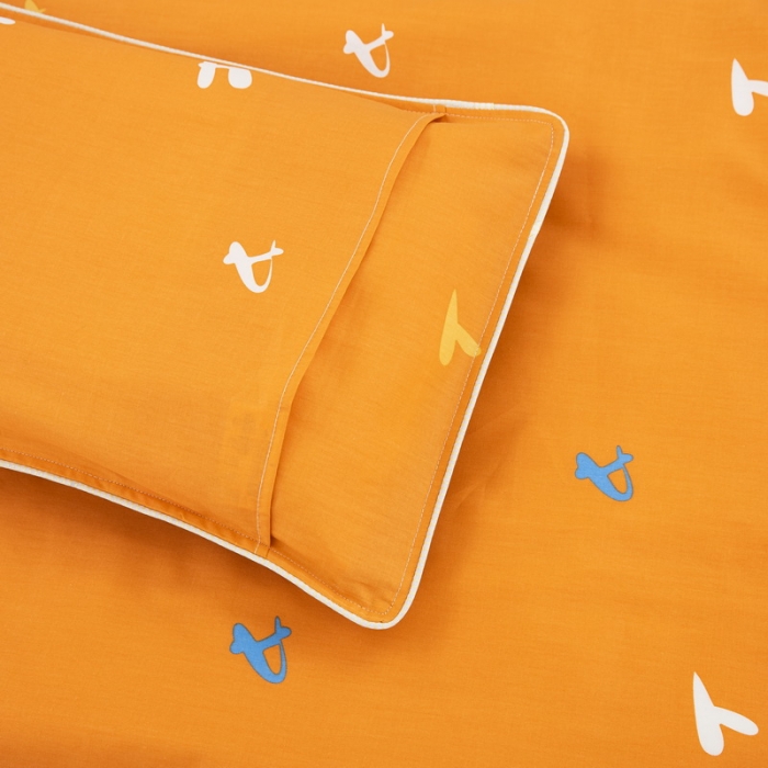 91家纺网 家纺一手货源 找家纺 乐秀 2023新款40S全棉13372幼儿园三件套六件套 动物派对