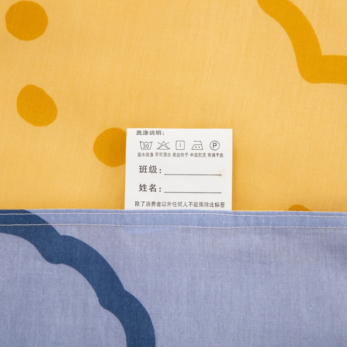 91家纺网 家纺一手货源 找家纺 乐秀 2023新款40S全棉13372幼儿园三件套六件套 贵族小熊