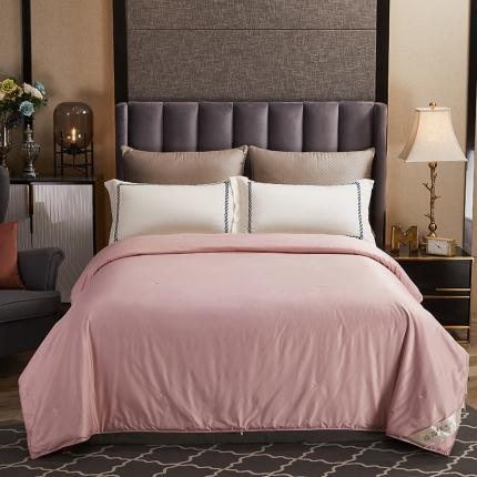 91家纺网 家纺一手货源 找家纺 元元被芯 2023新款臻品蚕丝被 粉色