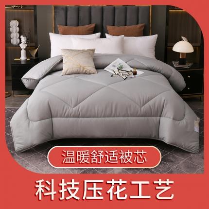 91家纺网 家纺一手货源 找家纺 （总）元元被芯 2023新款温暖磨毛舒适被芯（3D科技压花）