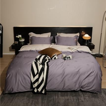 91家纺网 家纺一手货源 找家纺 （总）新款100S轻奢提花系列四件套