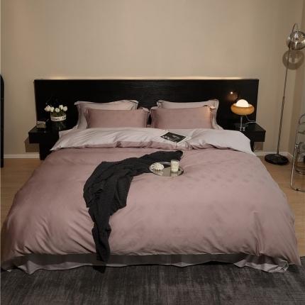 91家纺网 家纺一手货源 找家纺 （总）新款100S轻奢提花系列四件套