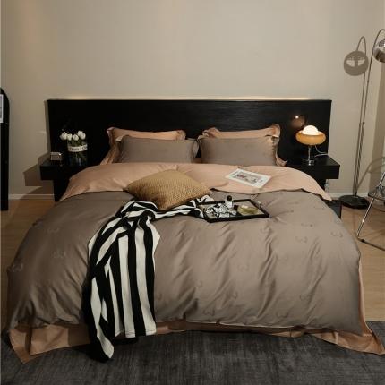 91家纺网 家纺一手货源 找家纺 （总）新款100S轻奢提花系列四件套