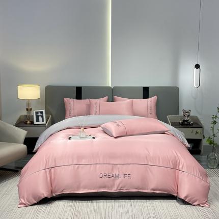 91家纺网 家纺一手货源 找家纺 （总）利欧 2025新款梦幻水洗真丝A类四件套