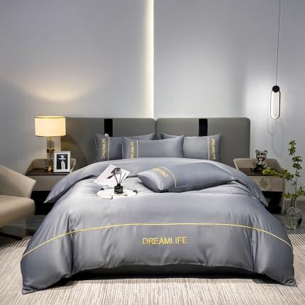 91家纺网 家纺一手货源 找家纺 （总）利欧 2025新款梦幻水洗真丝A类四件套