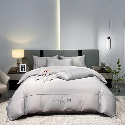 91家纺网 家纺一手货源 找家纺 （总）利欧 2025新款梦幻水洗真丝A类四件套