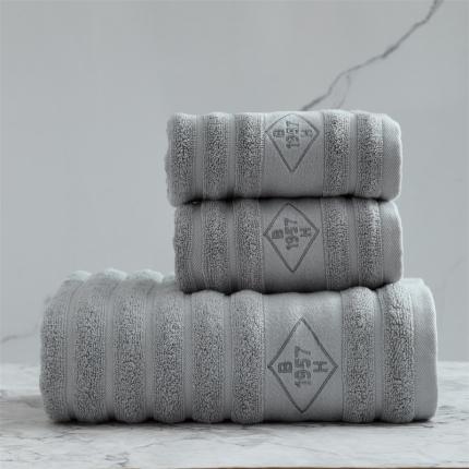 91家纺网 家纺一手货源 找家纺 总酒店宾馆民宿布草套件酒店风条格纹理毛巾浴巾