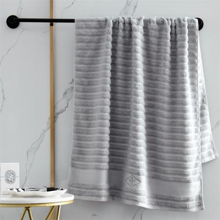 91家纺网 家纺一手货源 找家纺 总酒店宾馆民宿布草套件酒店风条格纹理毛巾浴巾