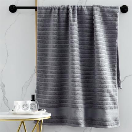 91家纺网 家纺一手货源 找家纺 总酒店宾馆民宿布草套件酒店风条格纹理毛巾浴巾