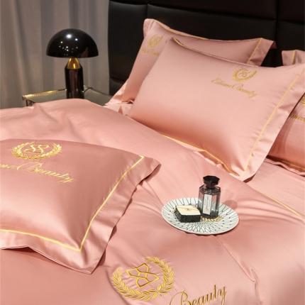 91家纺网 家纺一手货源 找家纺 （总）八十八家纺 2023新款长绒棉绣花博吉系列枕套