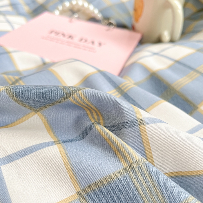 91家纺网 家纺一手货源 找家纺 铭成家纺 2024新款全棉小清新系列四件套（预留缩水） 朗阁