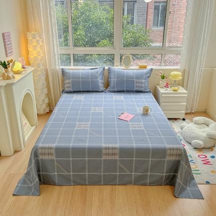 91家纺网 家纺一手货源 找家纺 （总）铭成家纺 2024新款全棉小清新系列单床单